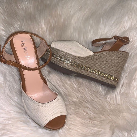 Heeled Sandal Wedges - Picture 2 of 3